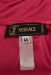 VERSACE S/S 2004 PINK SILK ELASTIC MINI DRESS