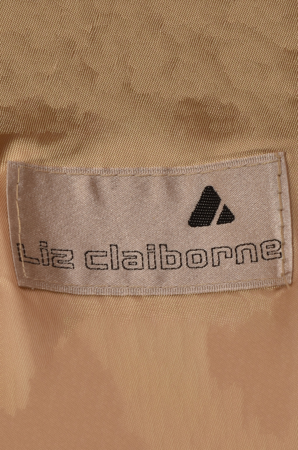 LIZ CLAIBORNE BEIGE LONG-SLEEVED JACKET