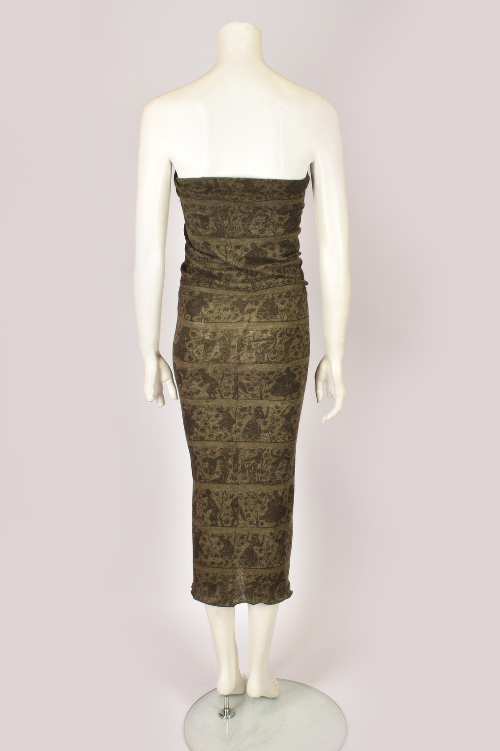 VIVIENNE WESTWOOD WORLDS END WOOL DRESS AND CARDIGAN