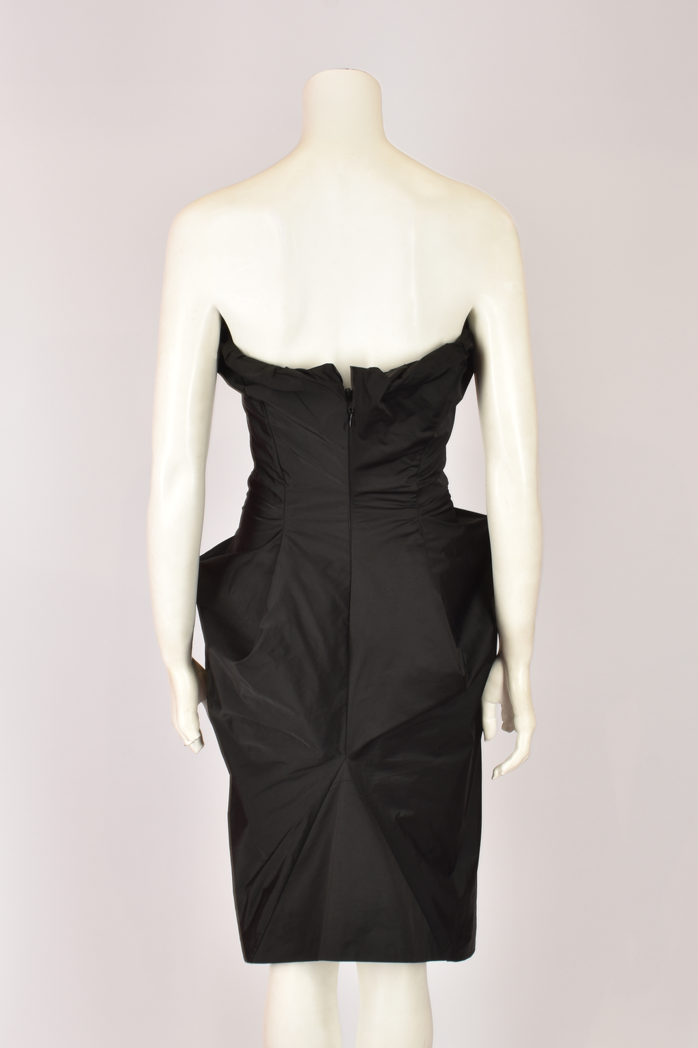 VIVIENNE WESTWOOD RUCHED STRAPLESS DRESS