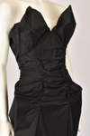 VIVIENNE WESTWOOD RUCHED STRAPLESS DRESS