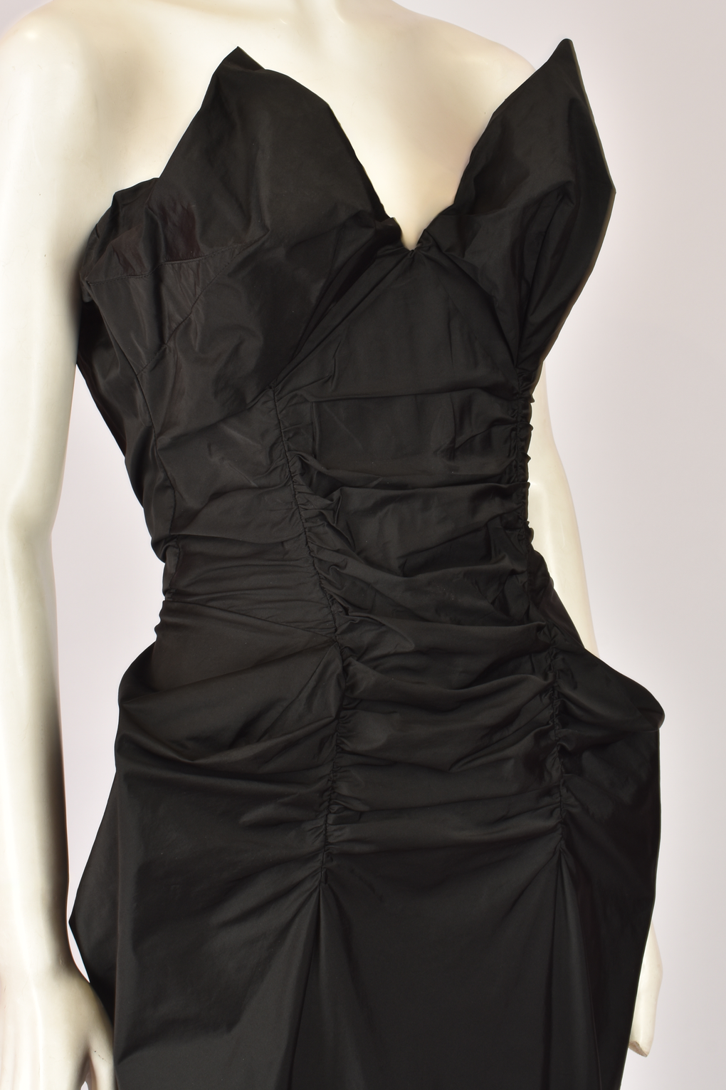 VIVIENNE WESTWOOD RUCHED STRAPLESS DRESS