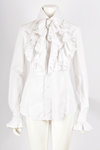 VIVIENNE WESTWOOD RUFFLE WHITE SHIRT