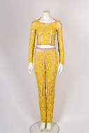 MEADHAM KIRCHHOFF S/S 2013 RUNWAY YELLOW BEADED SET