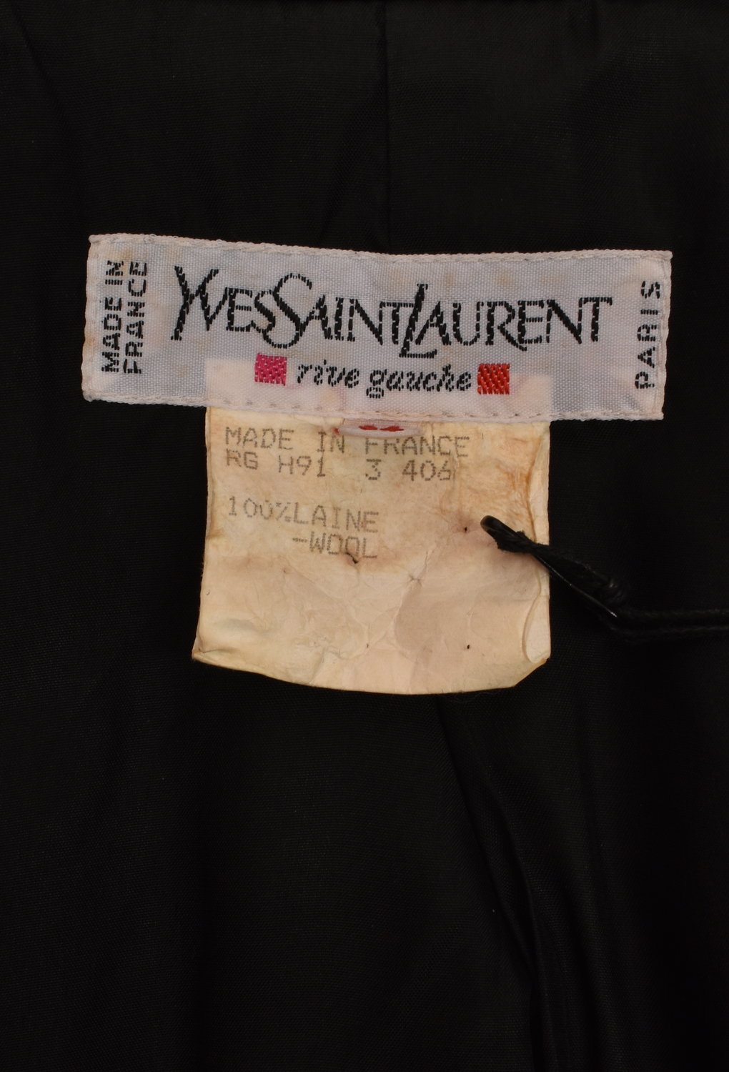 YVES SAINT LAURENT BLACK JACKET