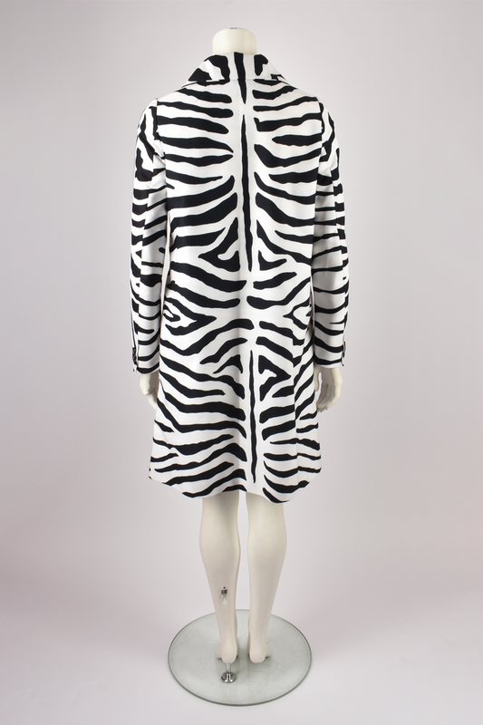 PLEIN SUD 00'S ZEBRA COAT