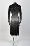 LEONARD PARIS 70s silk dots print dress