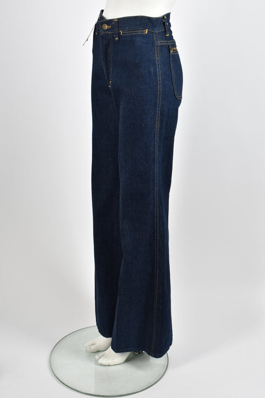 LEE COOPER 1970s dark denim jeans