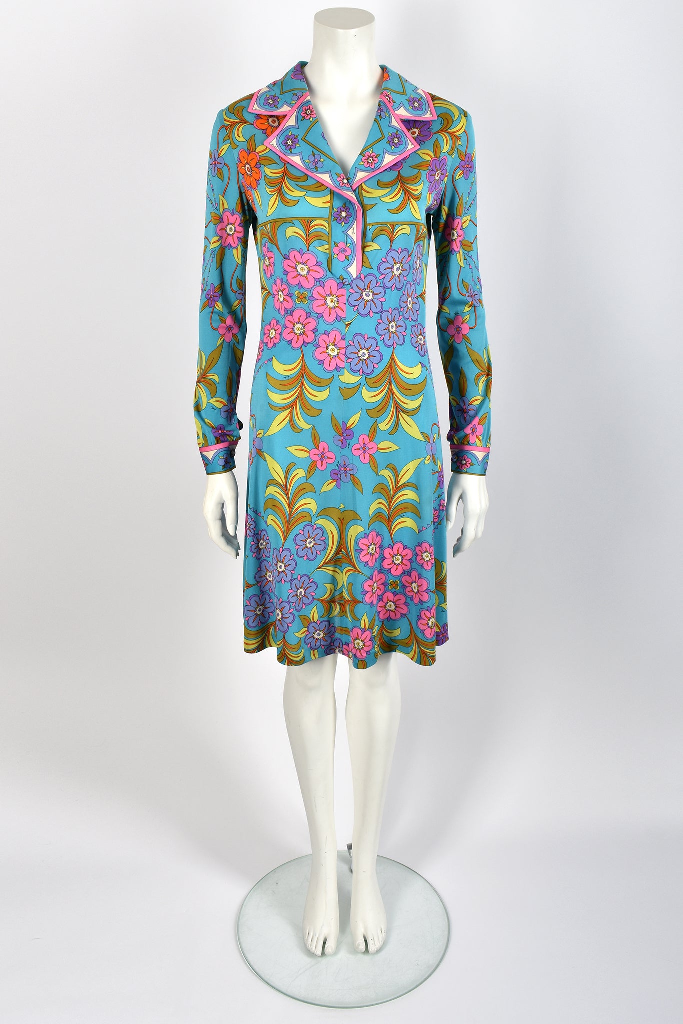Emilio Pucci 60s silk jersey dress – Found And Vision