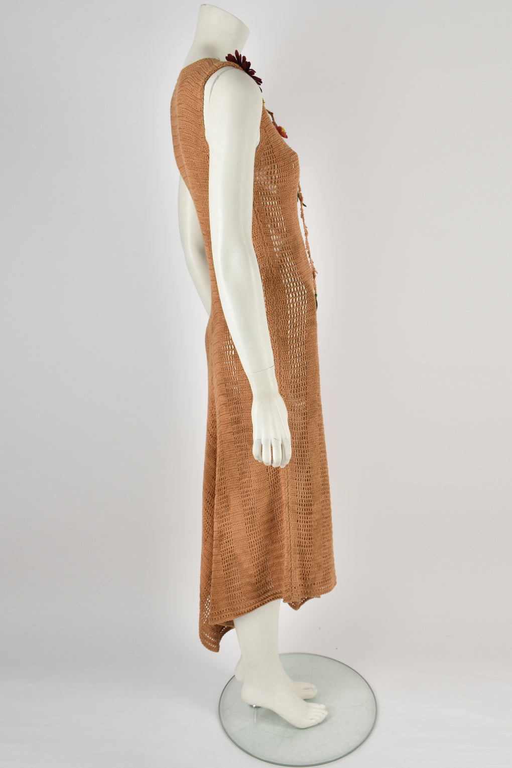 MAIA STEWART 70s crochet dress S