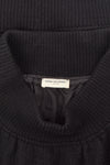 DRIES VAN NOTEN black wool sweater dress M
