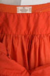 VALENTINO 1970s red mini skirt XS