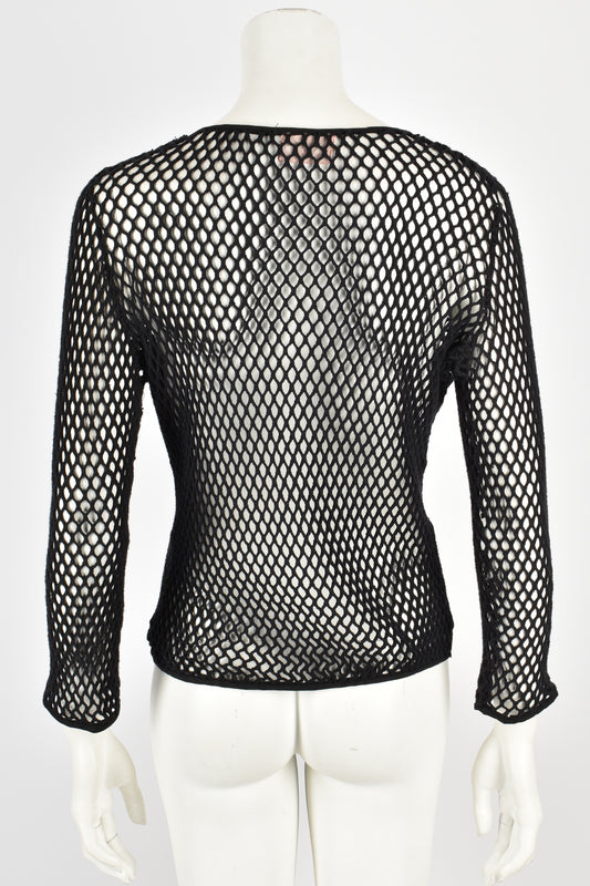 JOHN CRAIG 70s string netted top S