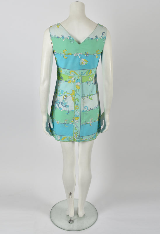 Emilio Pucci 60's print mini dress