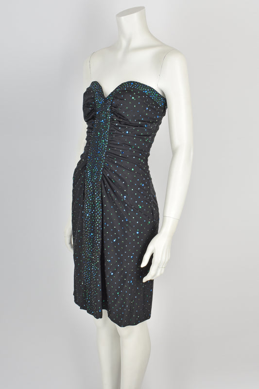 ROBERT DAVID MORTON 70s mini dress M