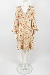 MISS MOUSE attributed 70s novelty print dress S-M