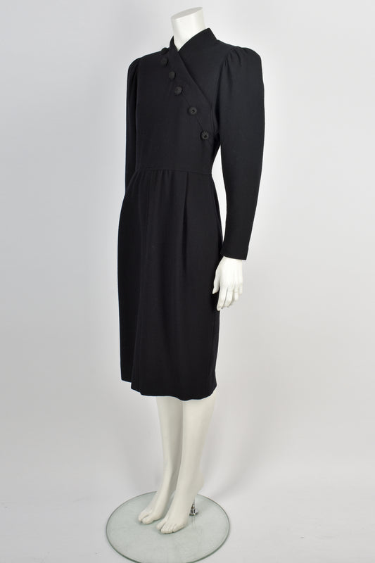 OSCAR DE LA RENTA 1980s dress M