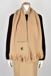 ROBERTA DI CAMERINO 70s wool knit coat with scarf M-L