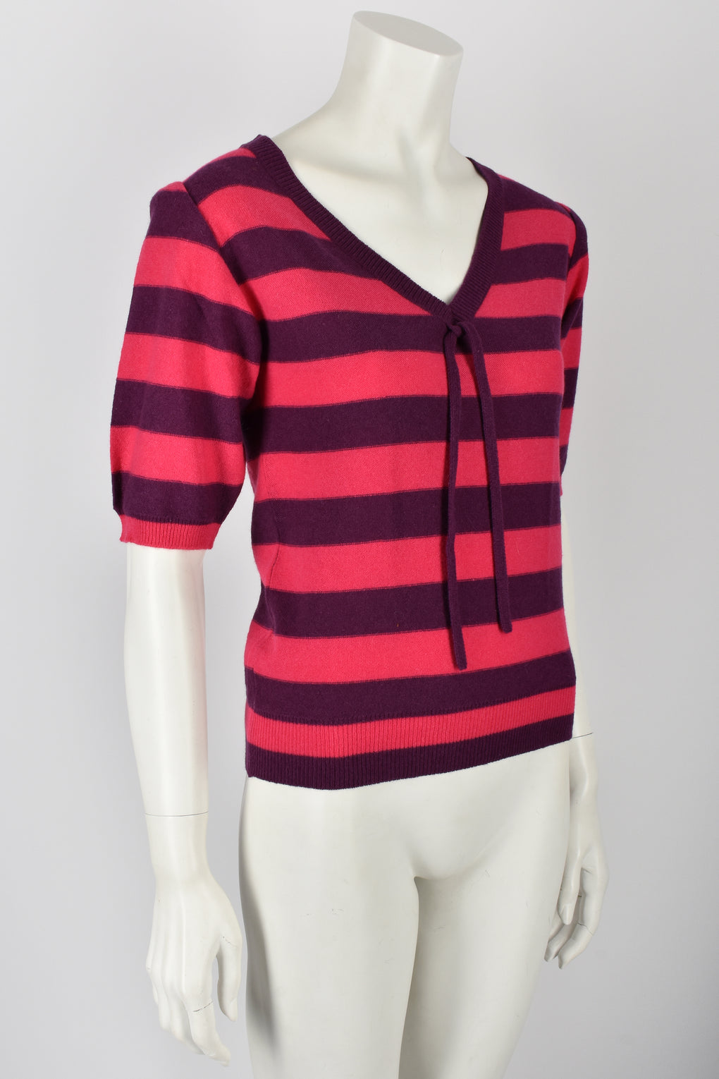 SONIA RYKIEL 70s striped wool sweater M