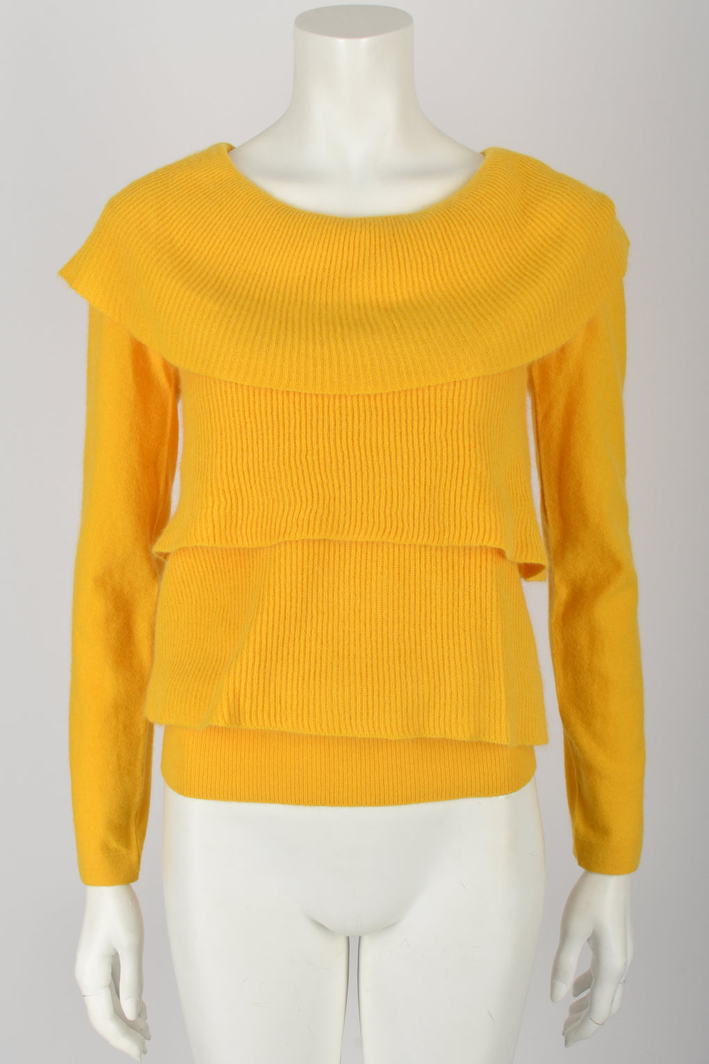 SONIA RYKIEL 70s NOS tiered sweater / M