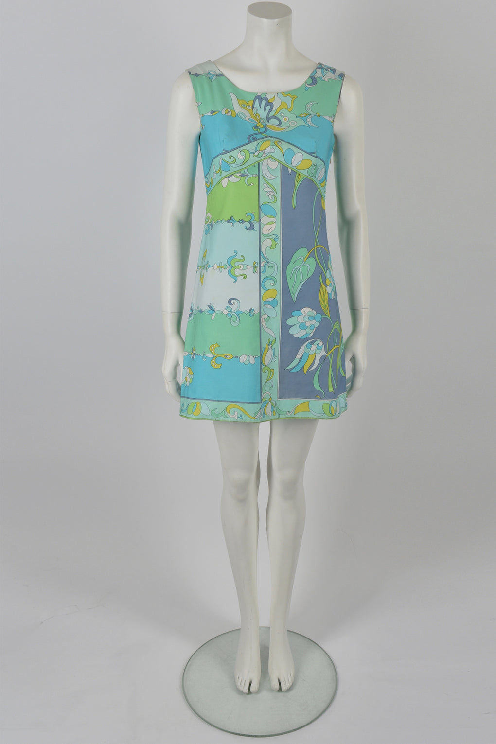 Emilio Pucci 60's print mini dress