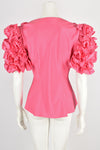 FRANK USHER 80s ruffle top L